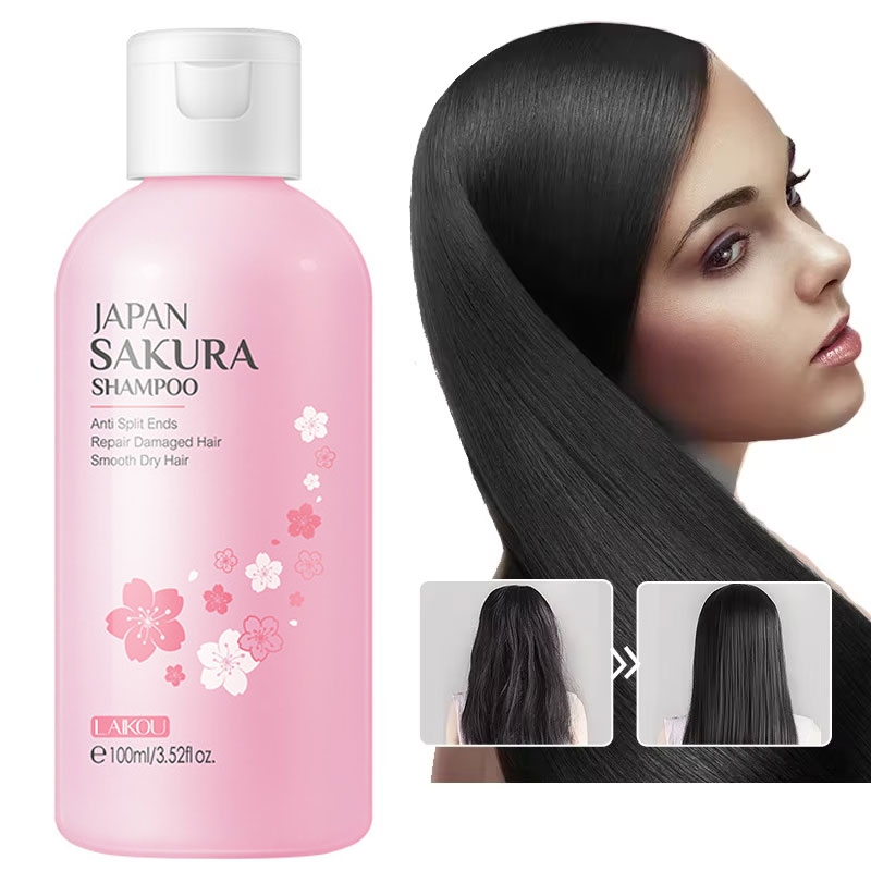Hair Care Organic - LAIKOU Japón Sakura champú reparación cabello