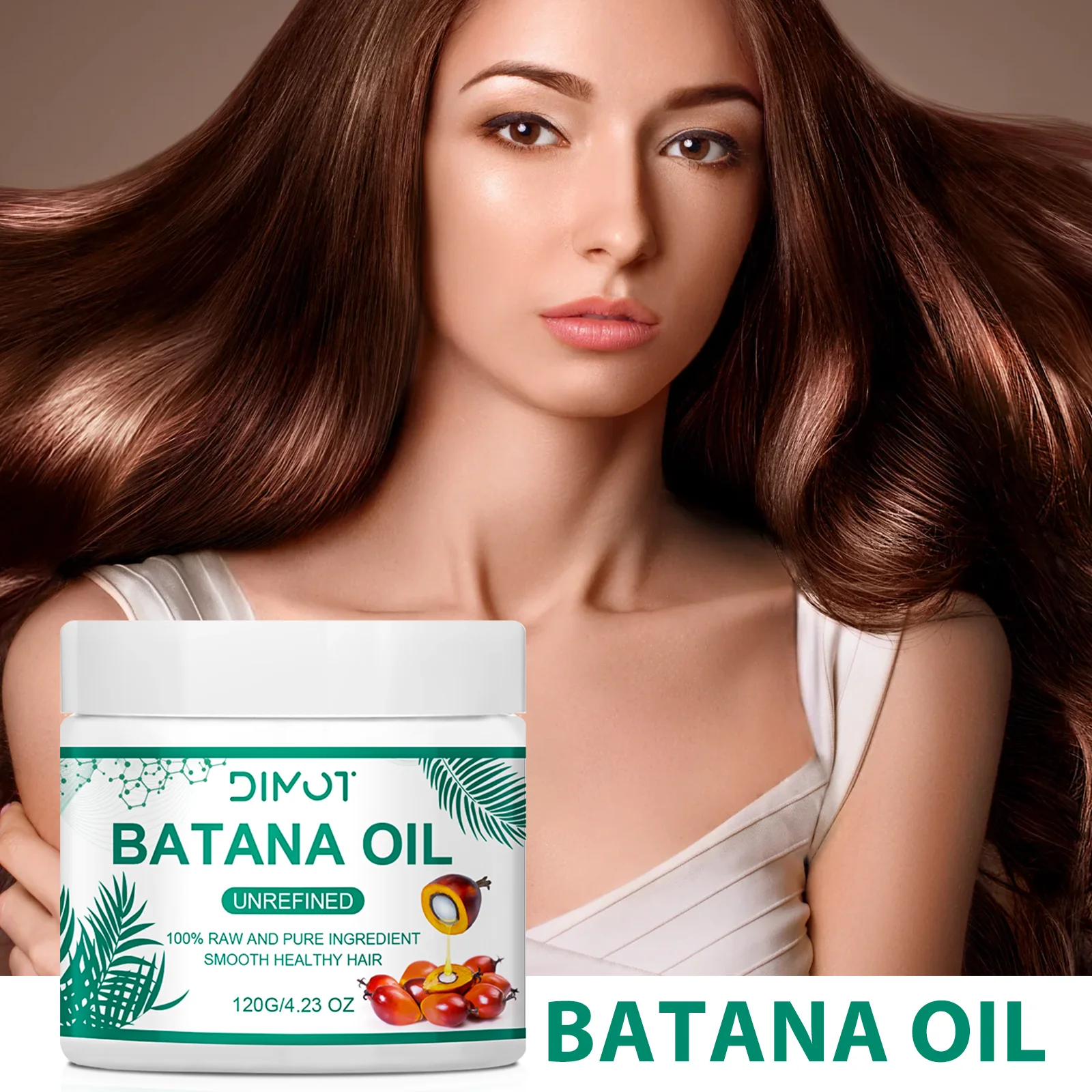 Hair Care Organic - Mascarilla para el cabello, aceite de
