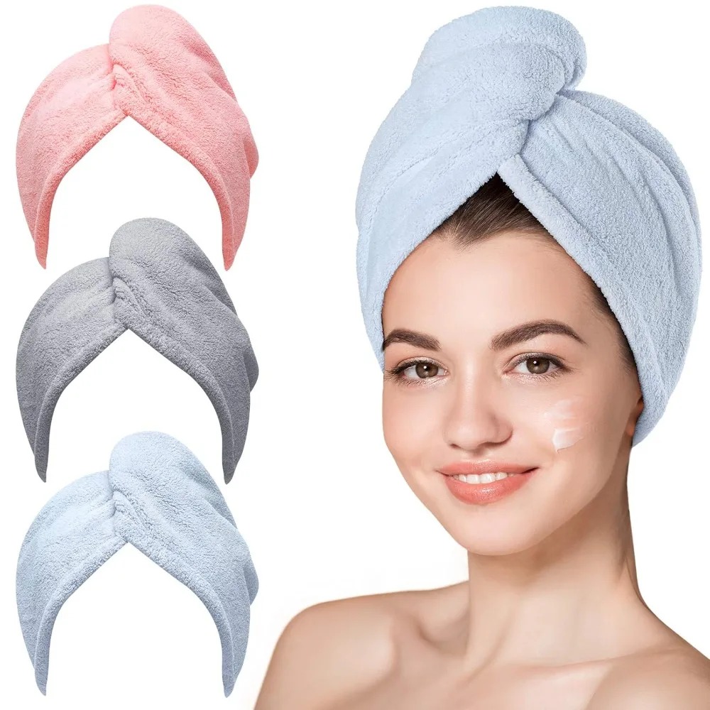 Hair Turban Towel - Toalla de Secado Rápido para el