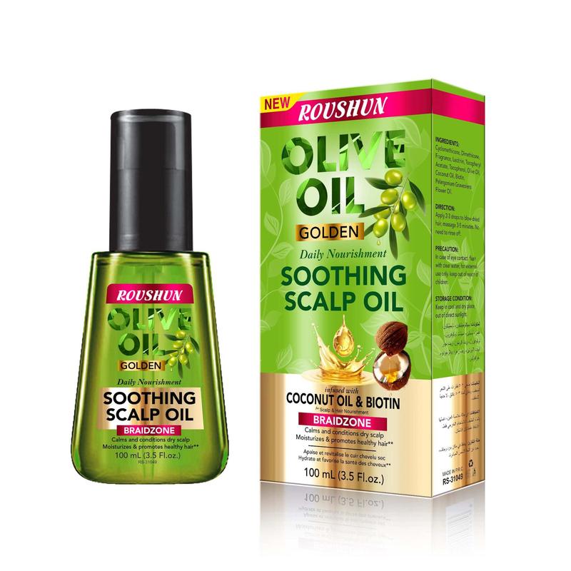 Hair Care Fragrance Essential Oil - Aceite de Oliva para el Cuero