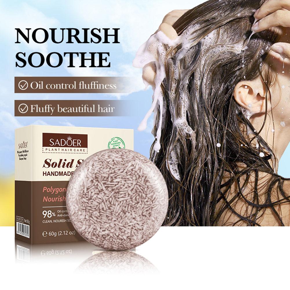 Hair Care Organic - Barra de champú orgánica para limpieza