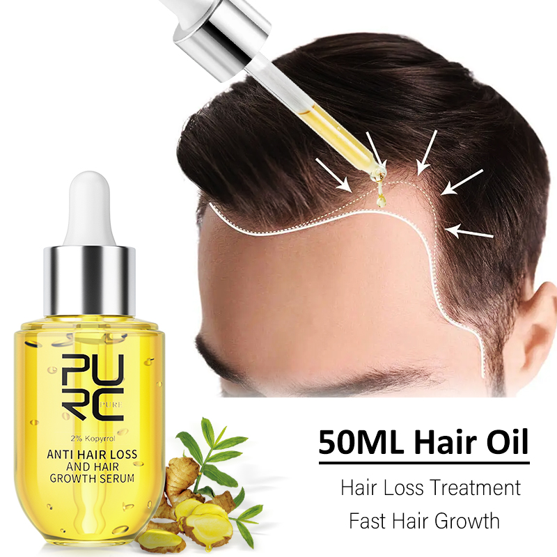 Hair Care Organic - PURC biotina jengibre productos para el
