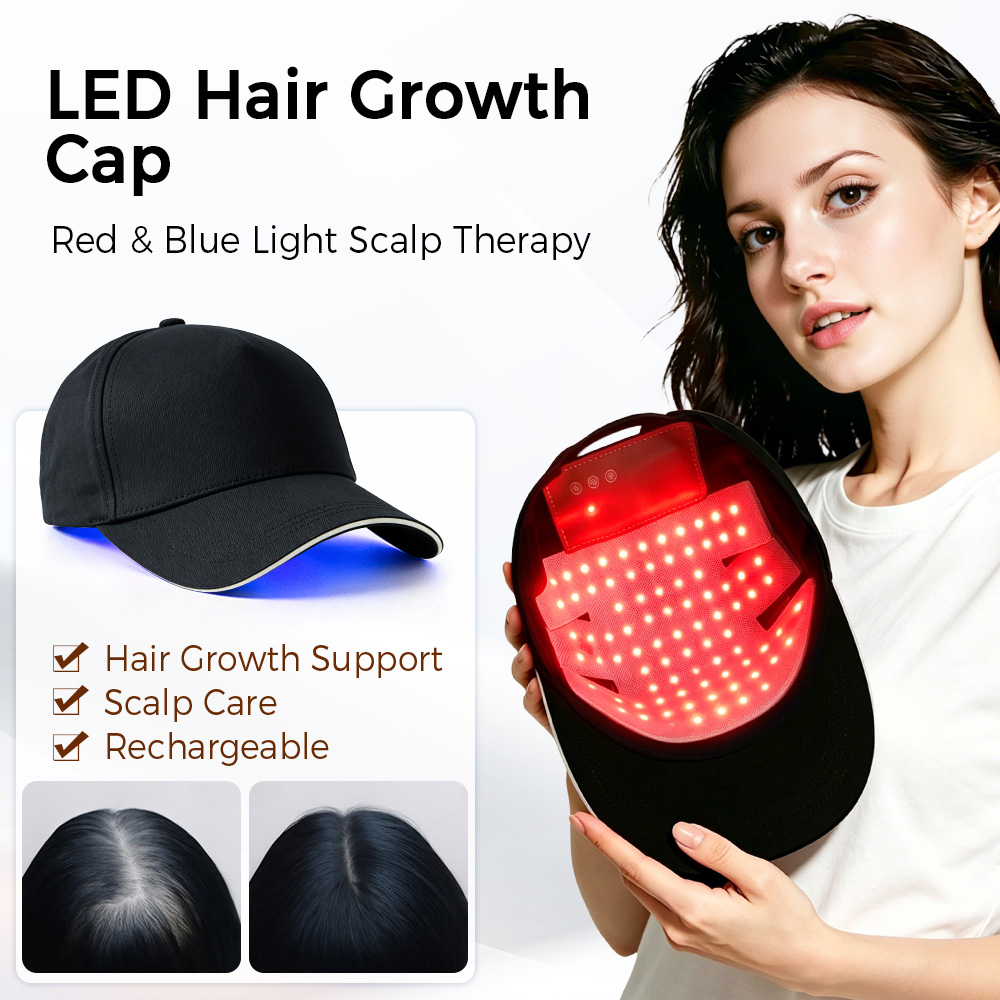 Hair Care Basic - Gorro LED para el Crecimiento del