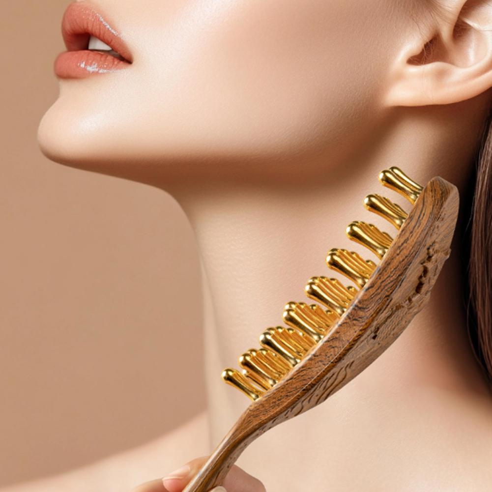 Peine de masaje para el cuero  - Hair Care Long Hair reseña y precio