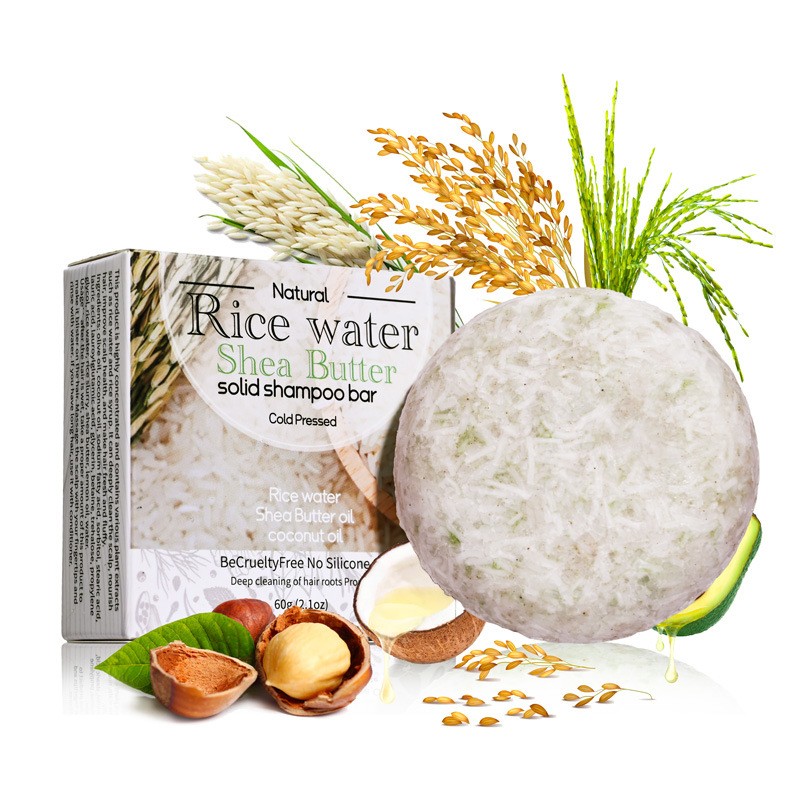 XF 60g Barra de champú de arro - Hair Care Organic reseña y precio