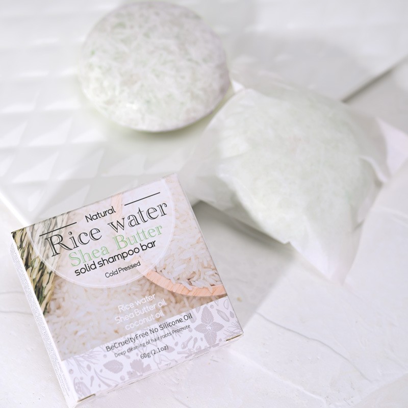 XF 60g Barra de champú de arro - Hair Care Organic reseña y precio