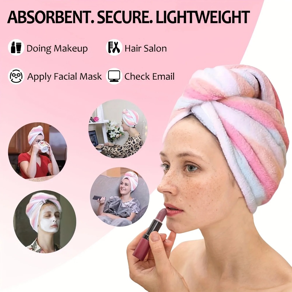Gorro de toalla para el cabell - Hair Turban Towel reseña y precio
