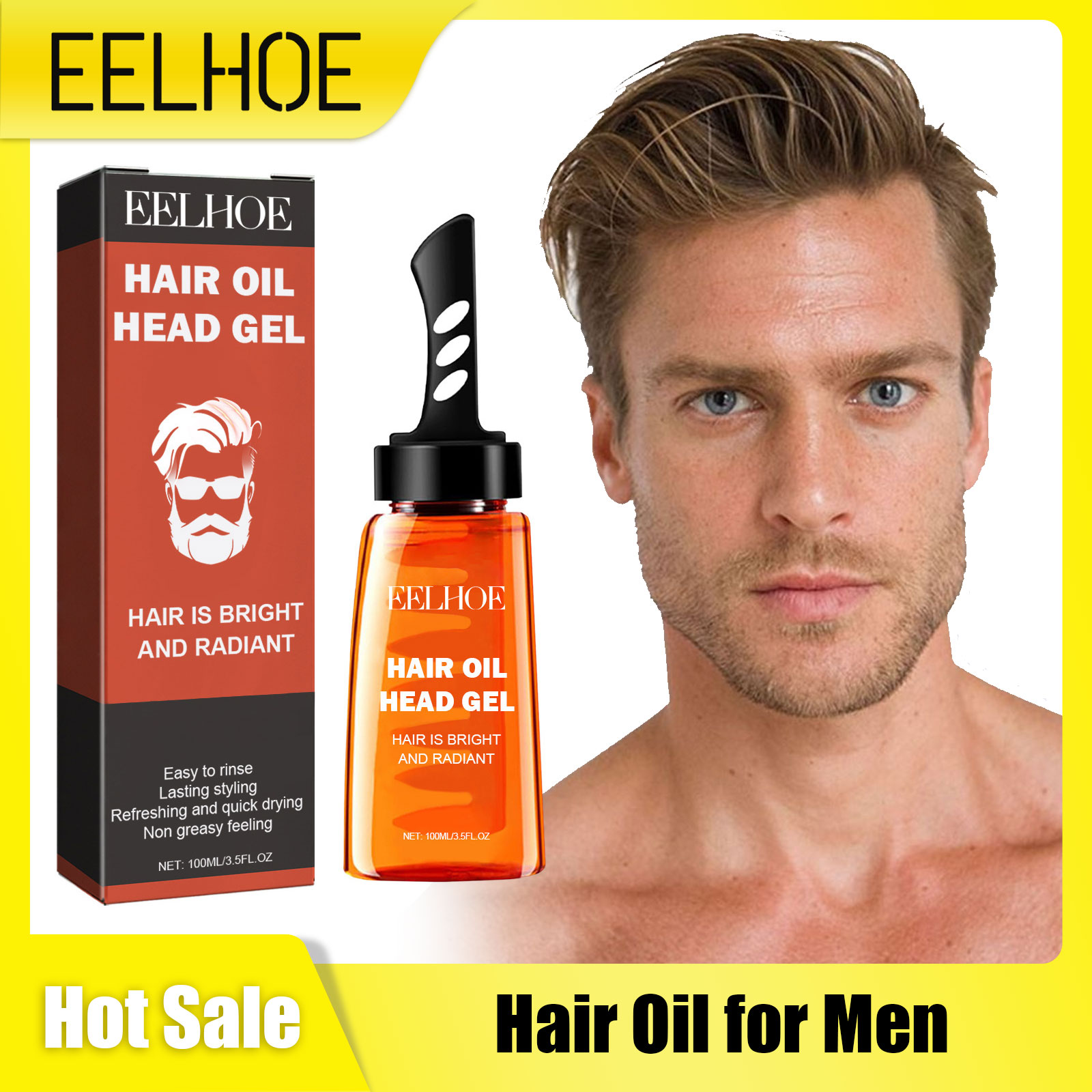 EELHOE Cera para Cabello 2 en  - Hair Care Long Hair reseña y precio