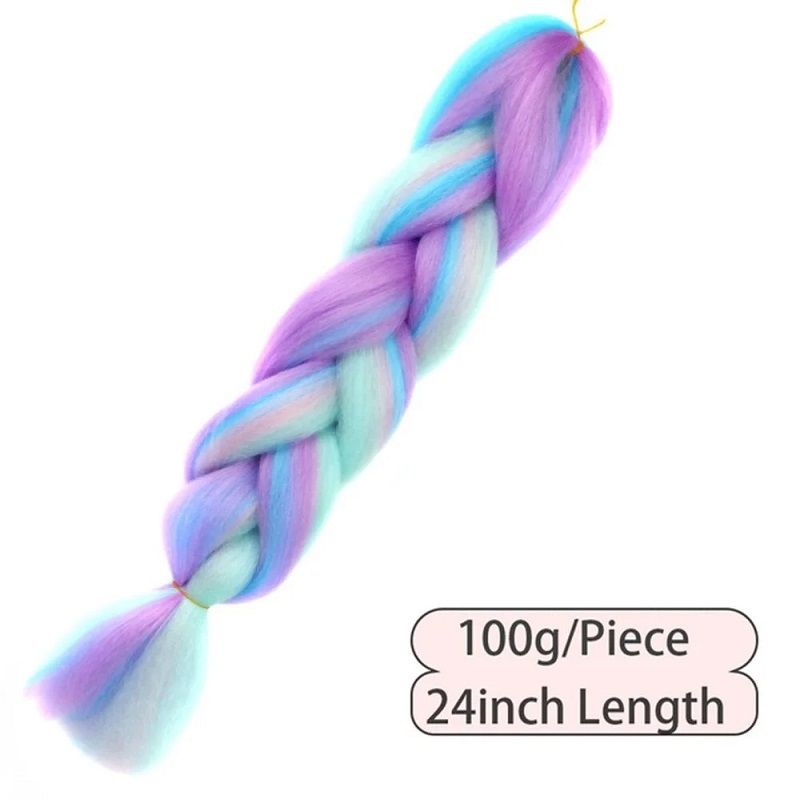 Trenzas Jumbo sintéticas de 24 - Braiding Hair Kanekalon reseña y precio
