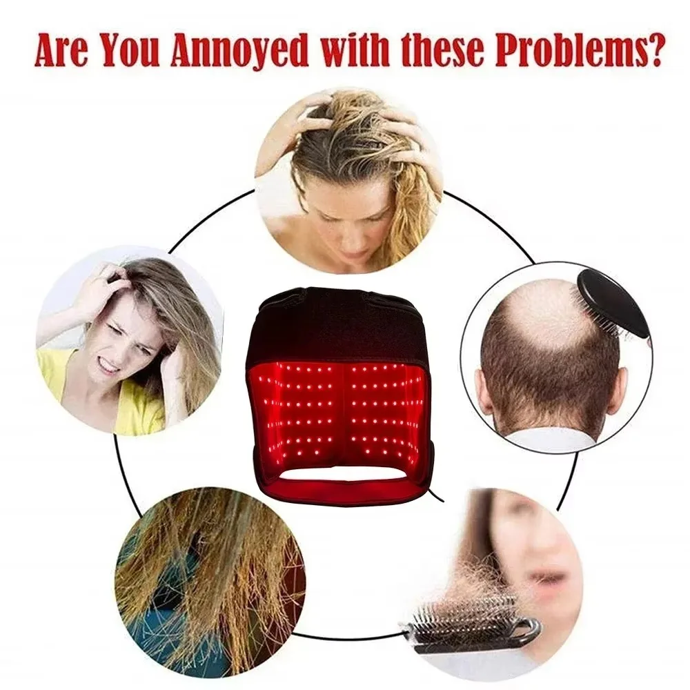 Gorro de terapia de luz roja L - Hair Care Basic reseña y precio