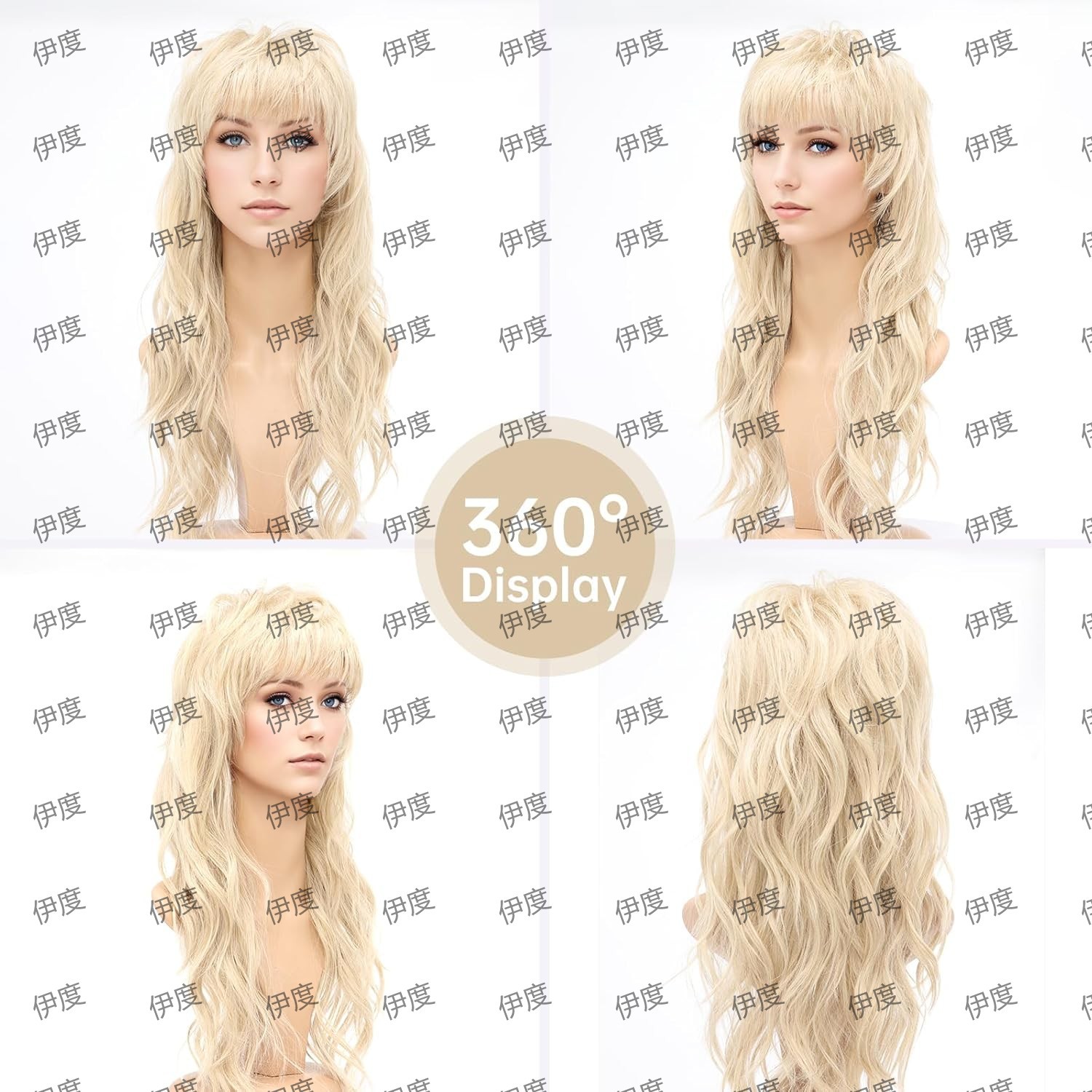 Peluca Larga Rizada Sintética  - Braiding Hair Kanekalon reseña y precio