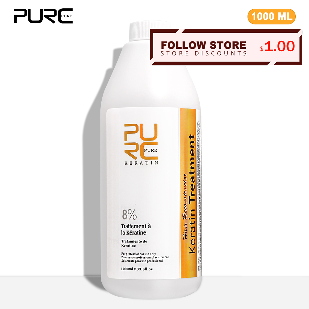 PURC 8% tratamiento suavizante - Hair Care Keratin reseña y precio
