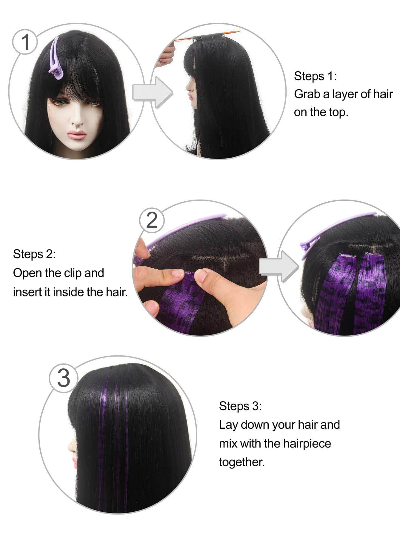 2/7 Piezas Extensiones de Cabe - Braiding Hair Kanekalon reseña y precio