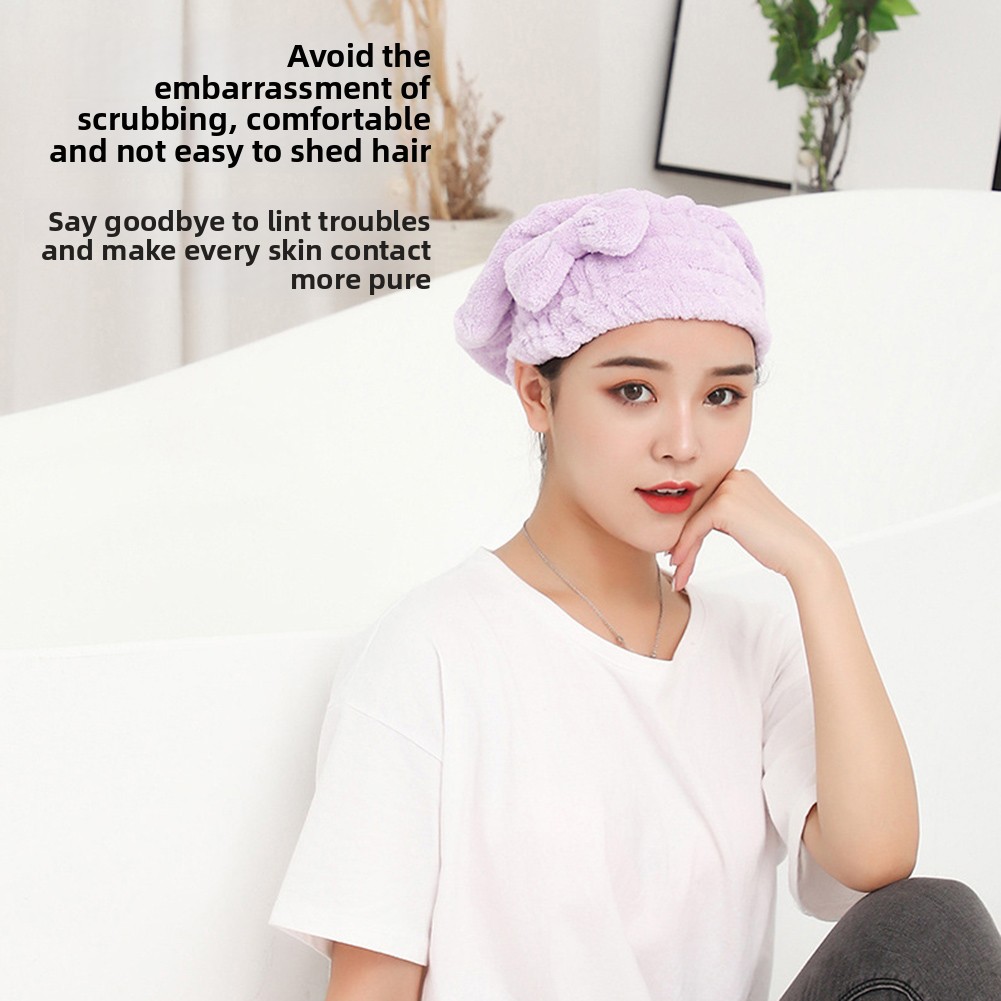 Gorro de ducha con nudo de laz - Hair Care Long Hair reseña y precio