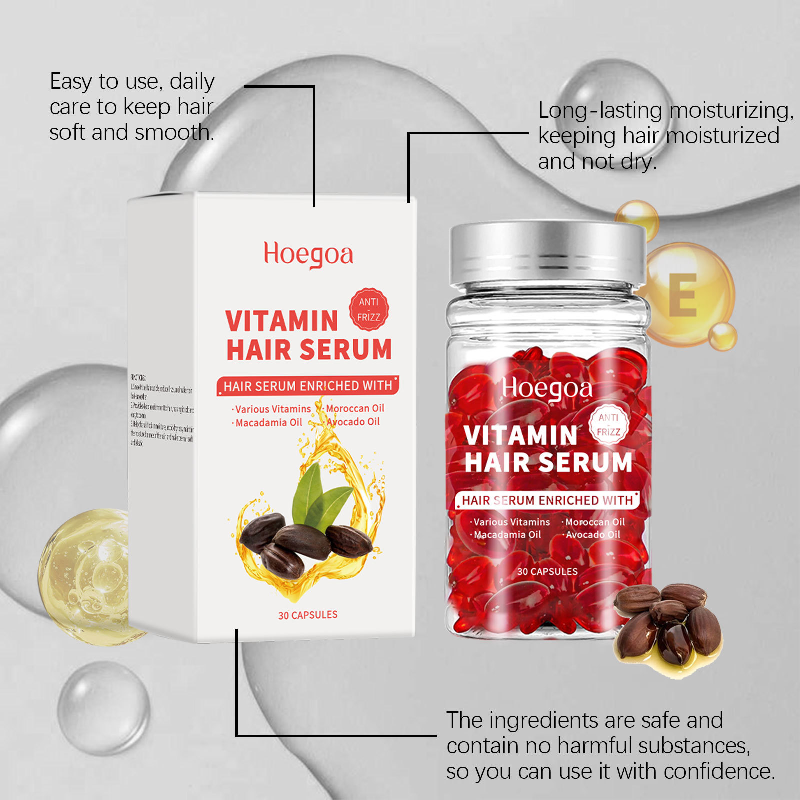 Cápsulas de suero para el cuid - Hair Care Long Hair reseña y precio